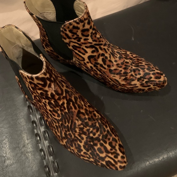 From Enzo Angiolini - size 8 1/2 , adorable leopard booties! Worn three times. - Picture 2 of 6